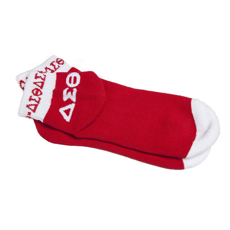 Delta Sigma Theta Greek Sorority Socks