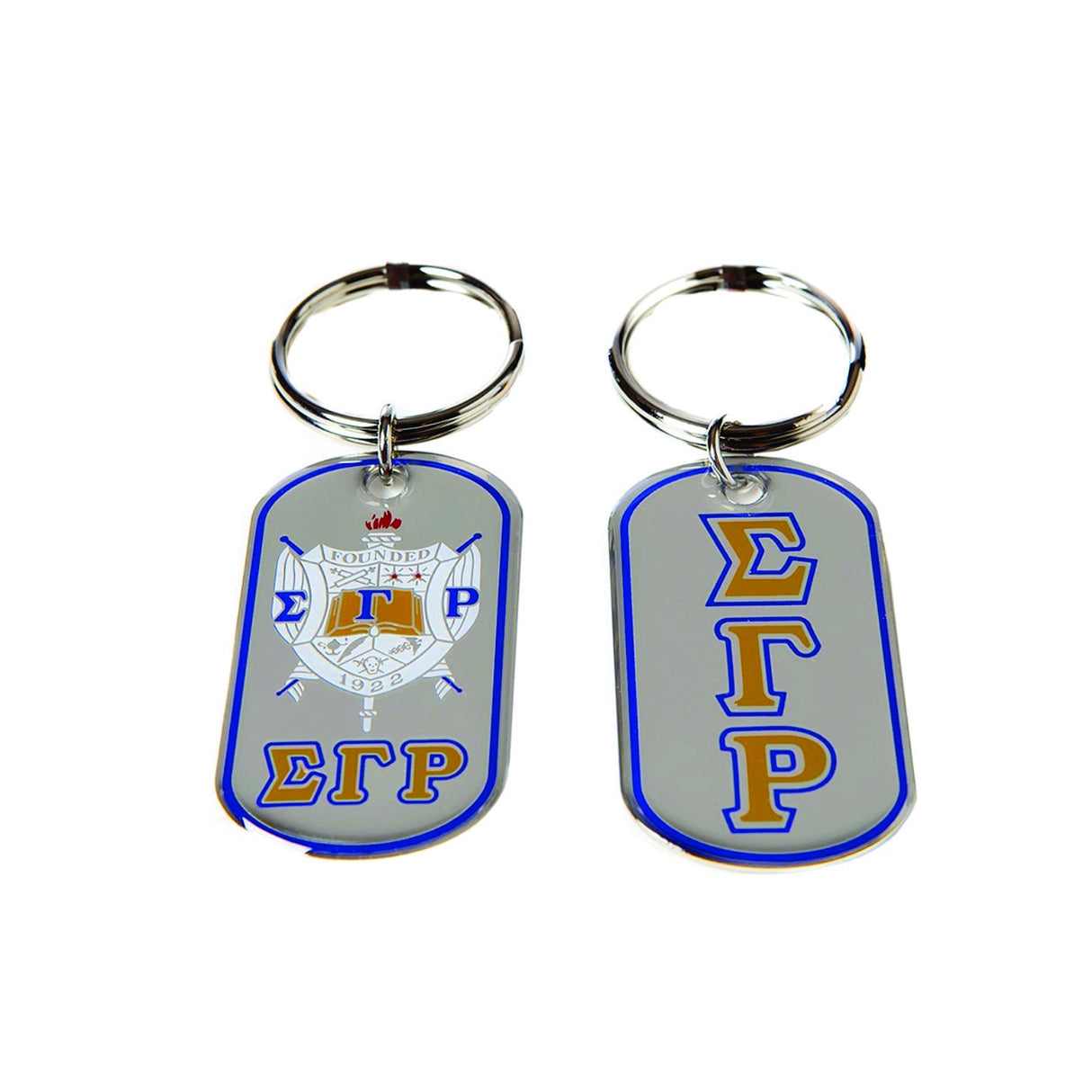 SGRho Dog Tag Keyring