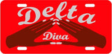 Delta Sigma Theta Greek Sorority Auto Tag