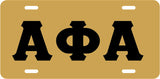 Alpha Phi Alpha Greek Auto Tag