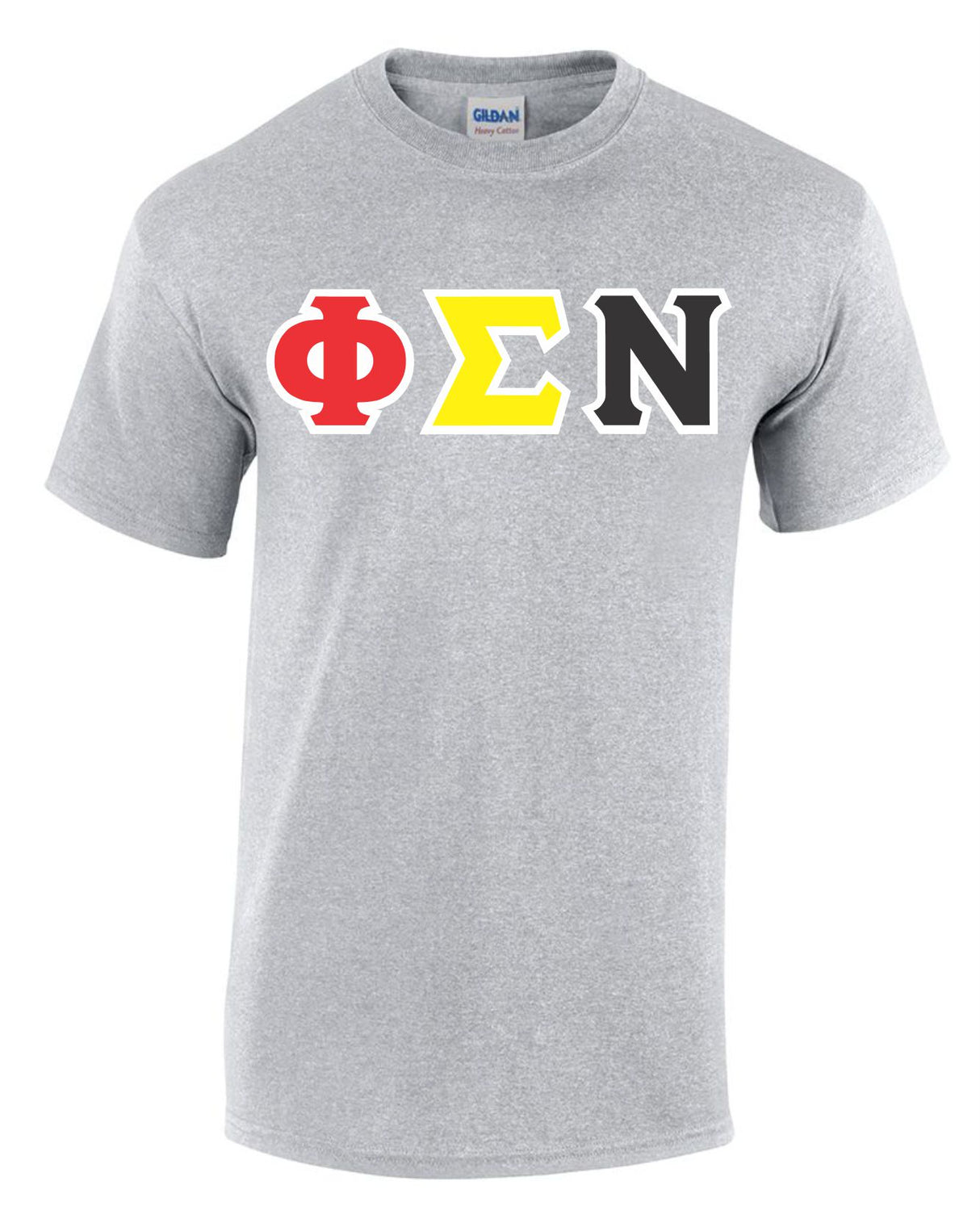 Phi Sigma Nu Basic Applique Tee