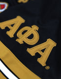 Alpha Embroidered Football Jersey