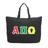 Alpha Pi Omega Greek Letter Bag