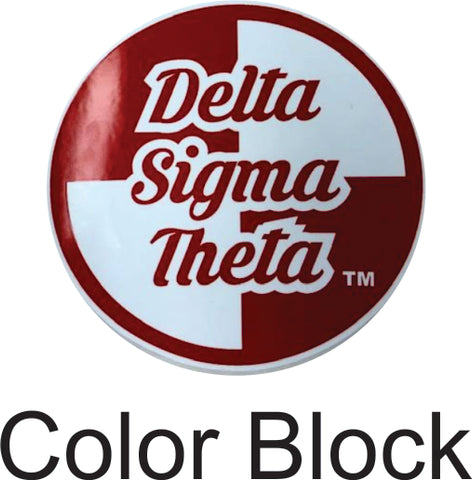 Delta Sigma Theta Greek Sorority Sticker