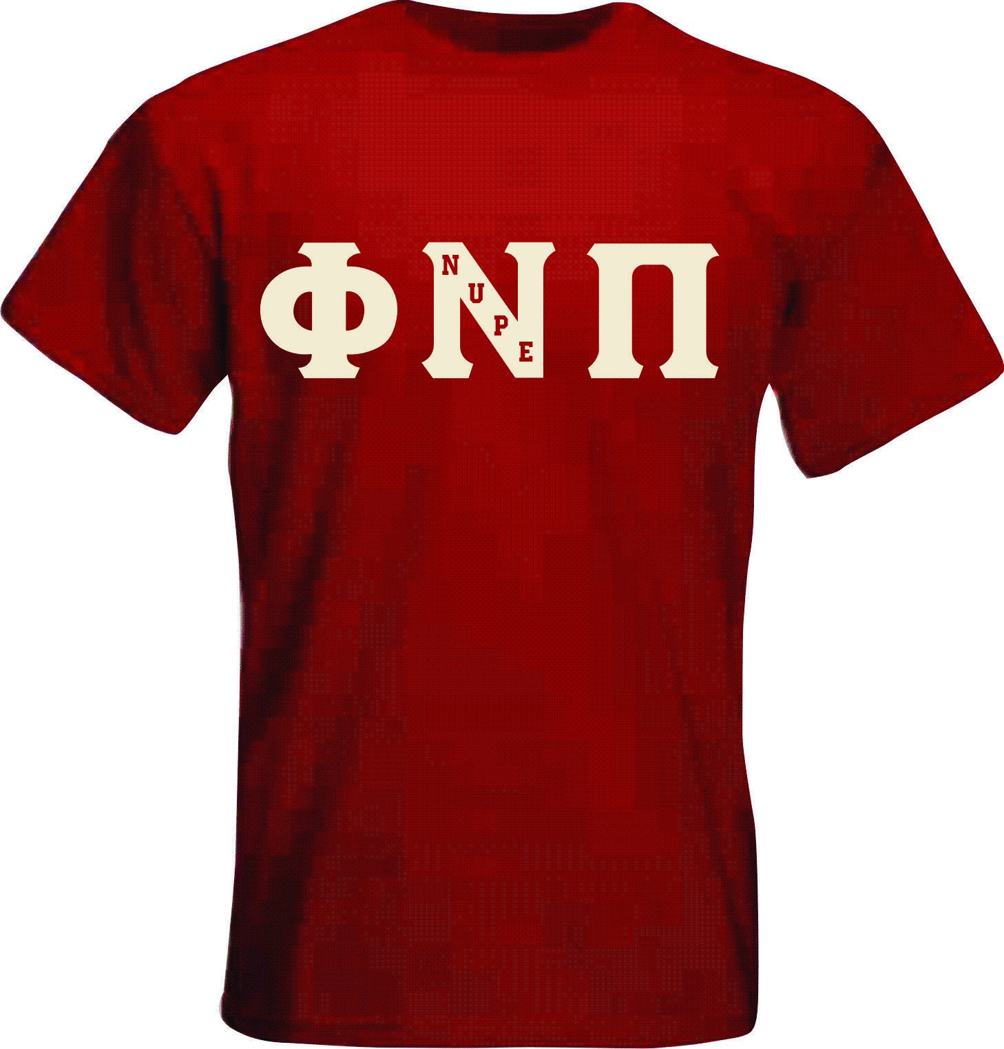 Kappa Phi Nu Pi Single Applique Tee 3 Sisters Embroidery