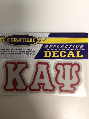 Kappa Reflective Decal