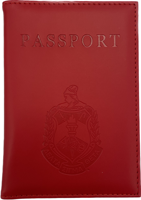 Delta Sigma Theta Greek Sorority Passport Cover