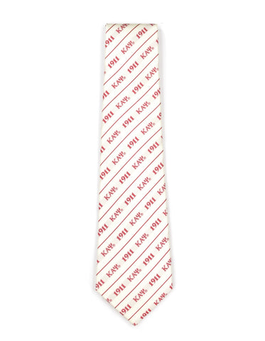 Kappa Letter Neck Tie