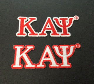 Kappa Letter Patch 1.5 inches