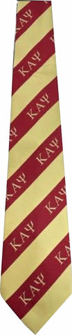 Kappa Striped Letters Neck Tie