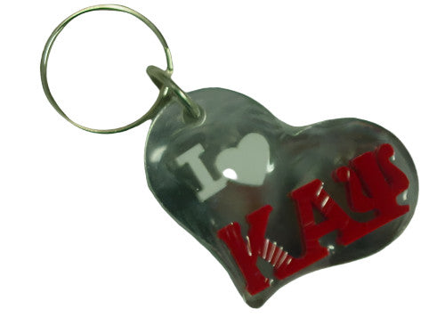 Kappa Heart Shaped Mirror Keychain