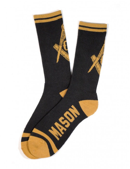 Mason Letter Socks