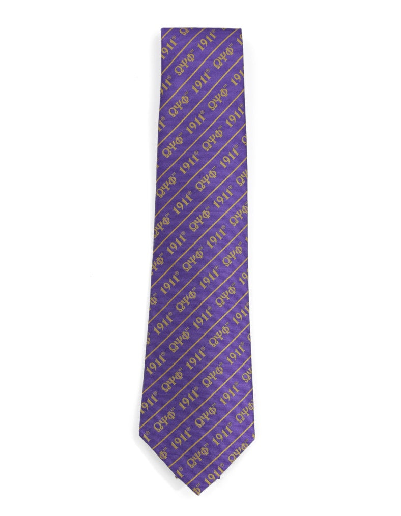 Omega Letter Neck Tie