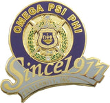 Omega Since 1911 Cloisonne Lapel Pin