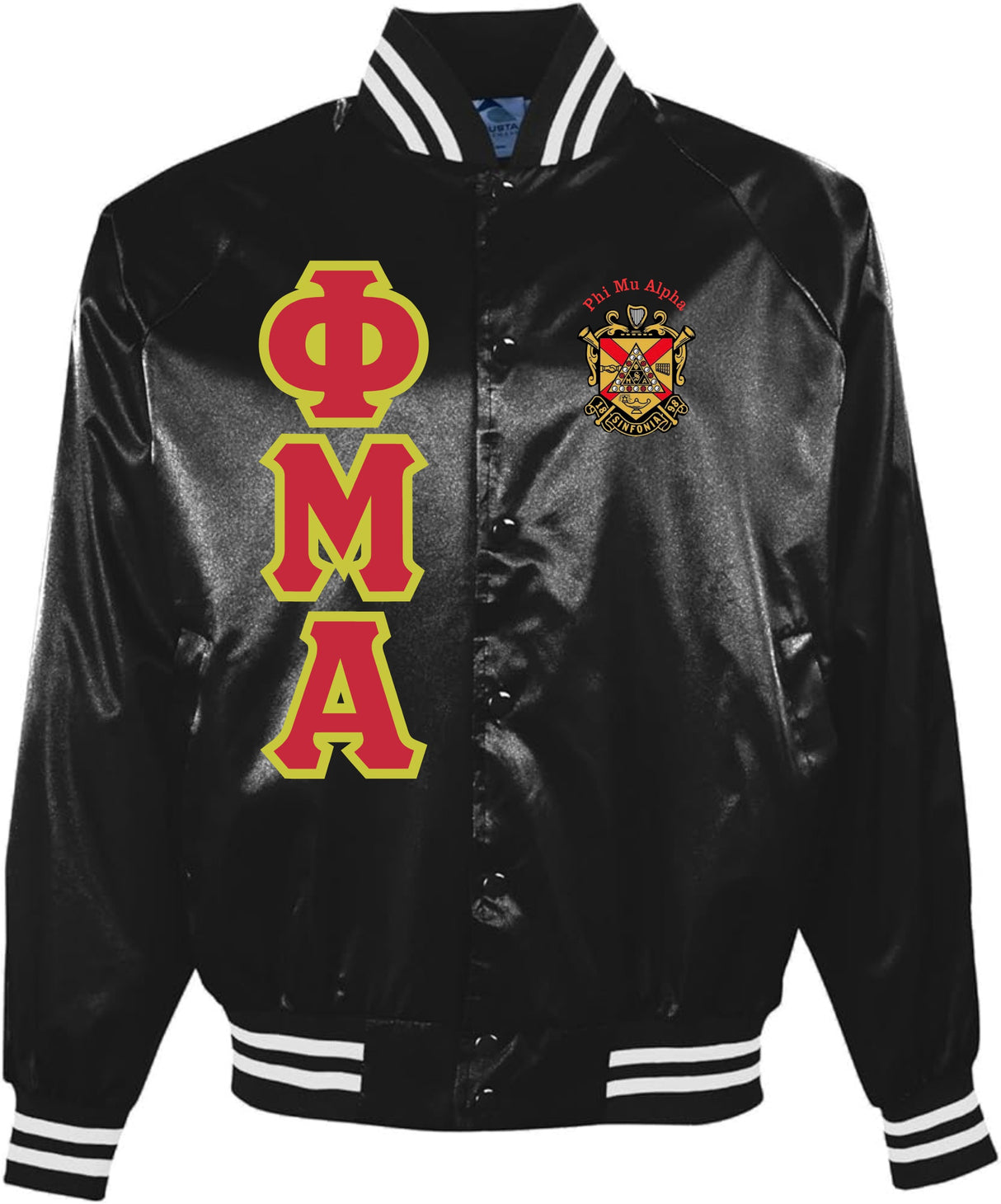 PMA Striped Satin Jacket