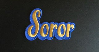 SGRho Soror Patch 4 x 2.5 inches