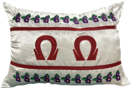 Delta Sigma Theta Greek Sorority Omega Omega Pillow