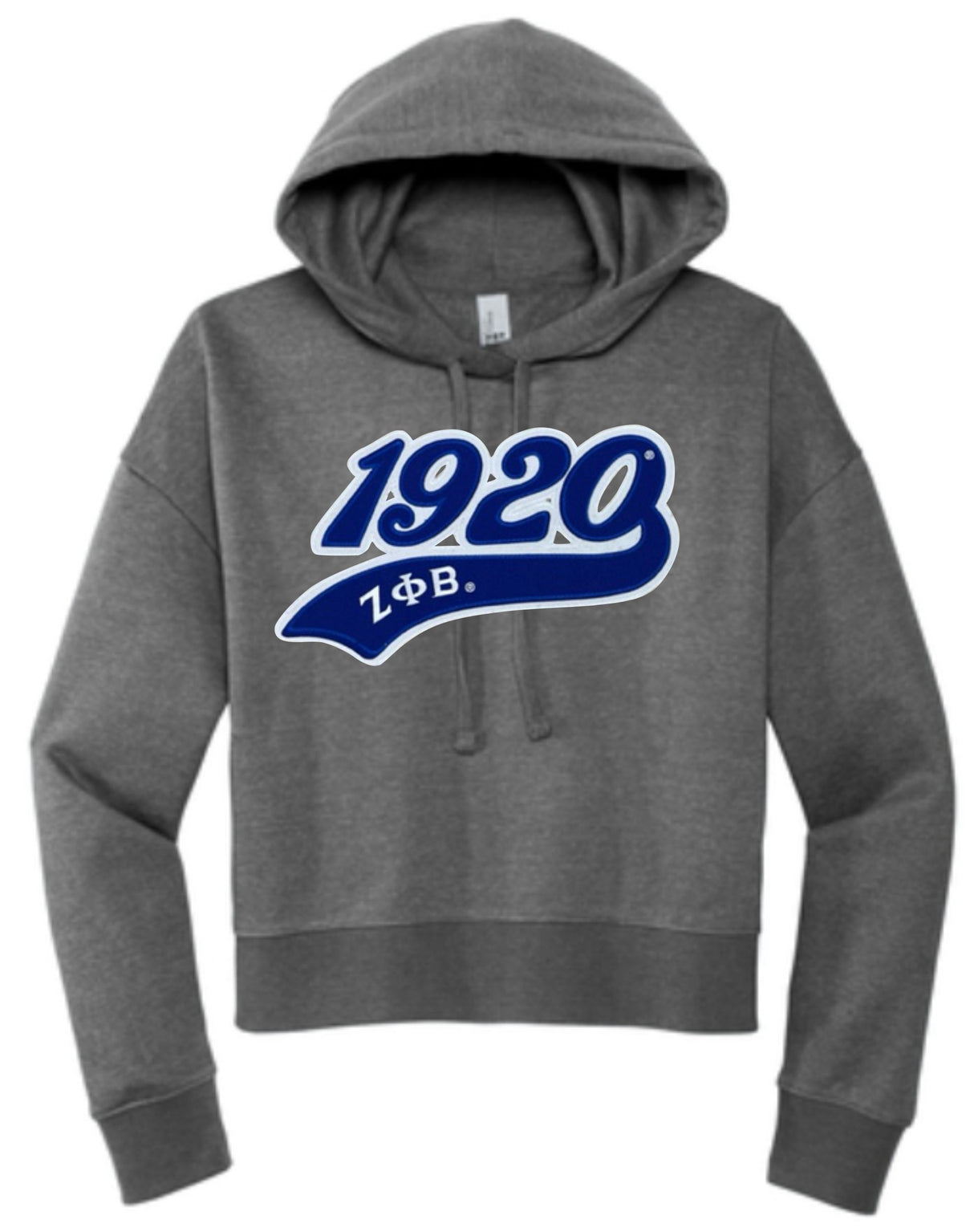 Zeta 1920 V.I.T. Cropped Hoodie