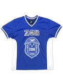 Zeta Embroidered Football Jersey