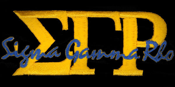 SGRho Gold Signature Patch 2 Inch