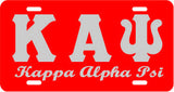 Kappa Script Tag Red/Silver