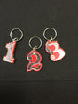 Delta Sigma Theta Greek Sorority Number Keychain