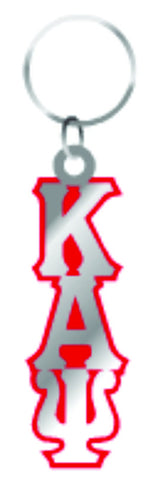 Kappa Large Letter Mirror Keychain