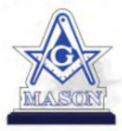 Mason Acrylic Desktop Crest