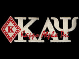 Kappa White Signature Diamond Patch