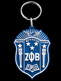 Zeta Shield PVC Keychain