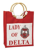 Delta Sigma Theta Greek Sorority Tote Bag