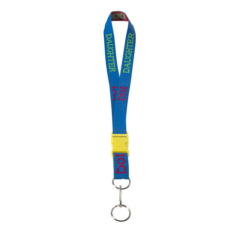 Daughters of Isis Embroidered Lanyard