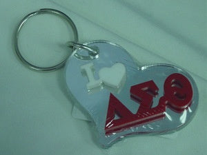 Delta Sigma Theta Greek Sorority Keychain