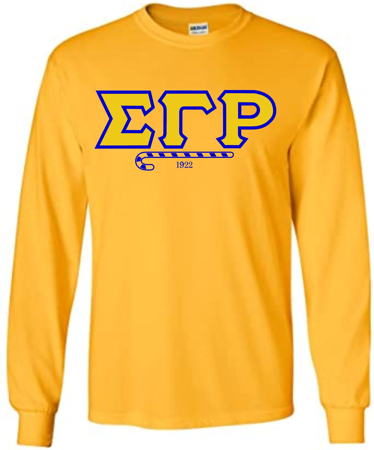 SGRho Cane Applique Long Sleeve Tee