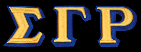 SGRho 3 Letter Patch 3 Inch