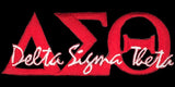 Delta Sigma Theta Greek Sorority Patch