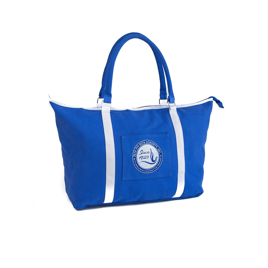 Zeta Canvas Tote Bag