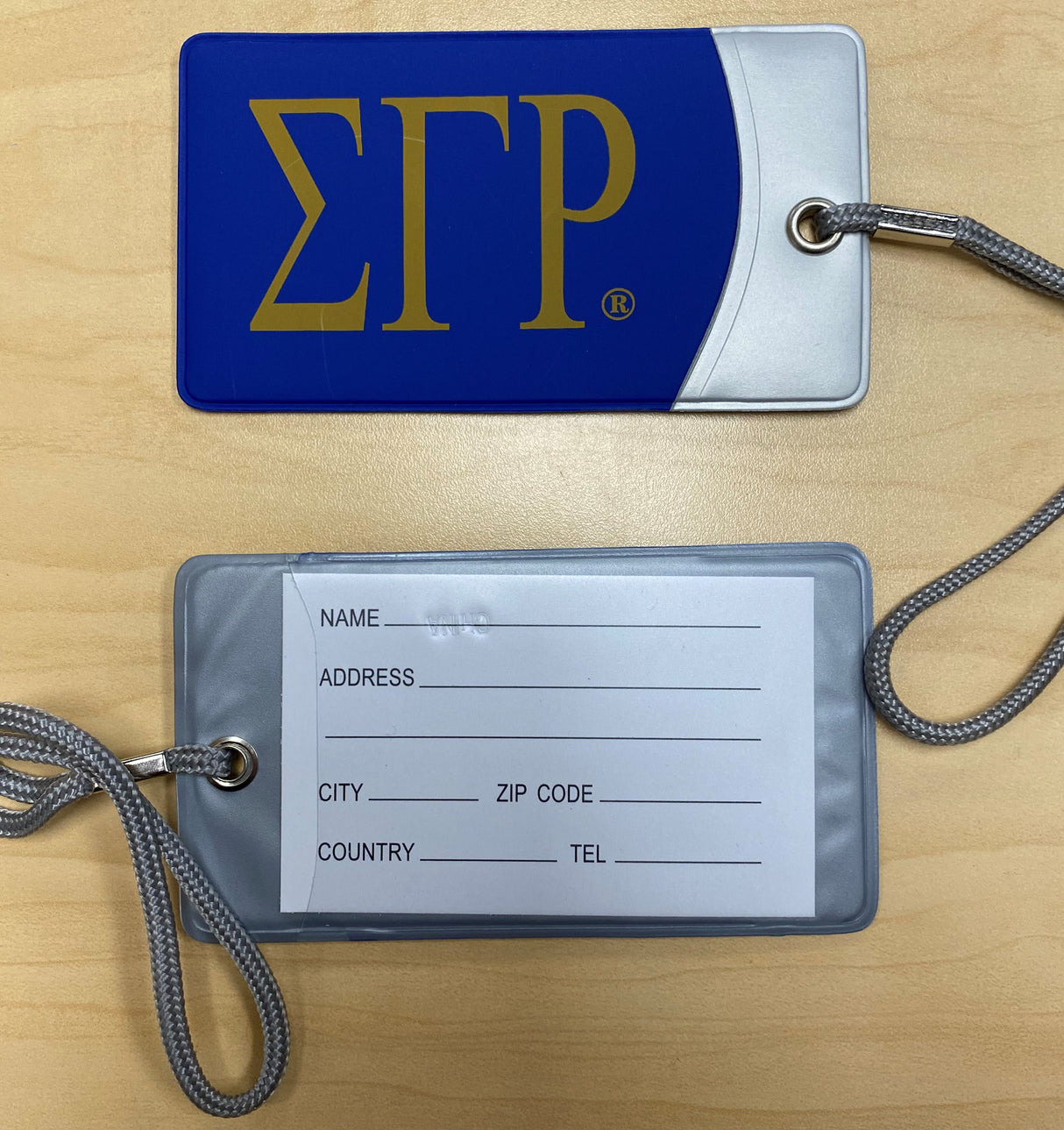 SGRho Printed Luggage Tag