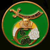 Daughters of the Nile Round Auto Emblem