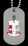 Kappa Silver Double Sided Dog Tag
