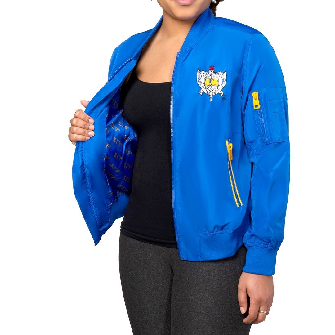 SGRho Elite Satin Bomber