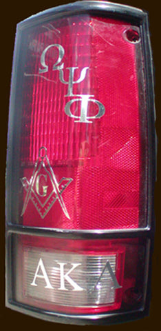 OES Tail Light Decal